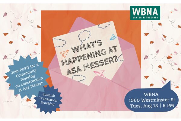 Community Meeting on Construction at Asa Messer